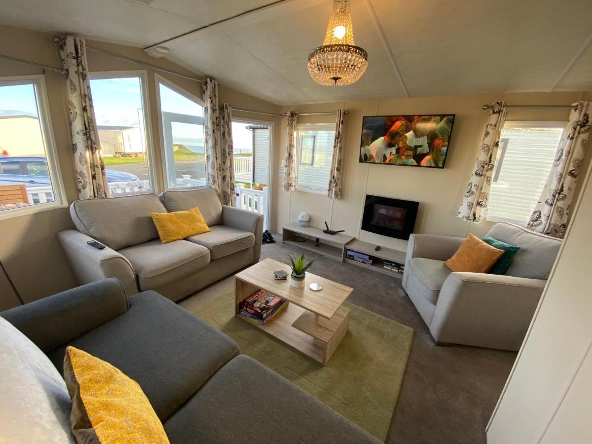 Cosy & Modern Private Seaview Caravan North Seaton Екстериор снимка