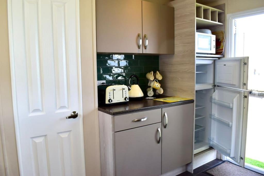 Cosy & Modern Private Seaview Caravan North Seaton Екстериор снимка